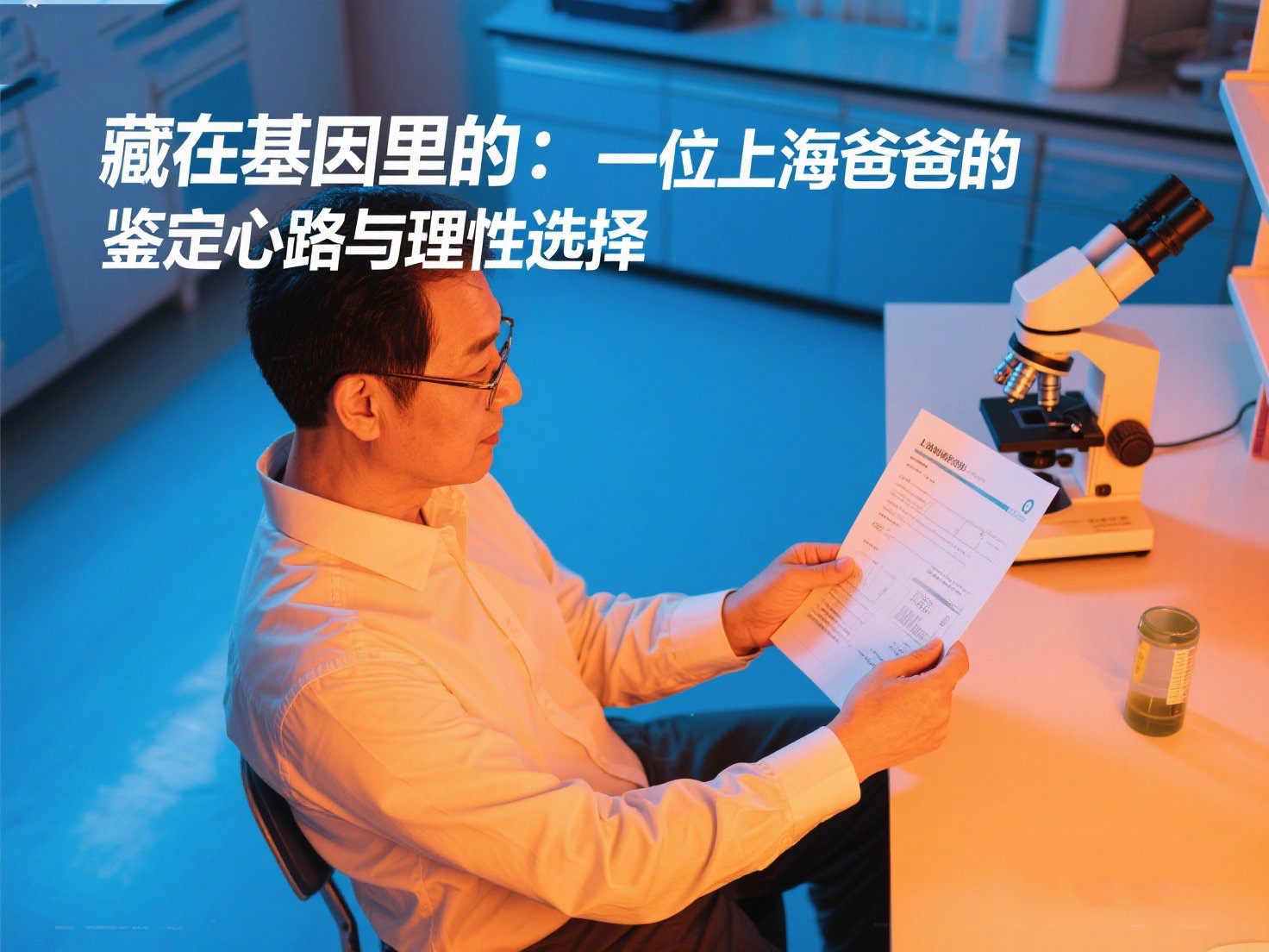 藏在基因里的亲情：一位上海爸爸的鉴定心路与理性选择