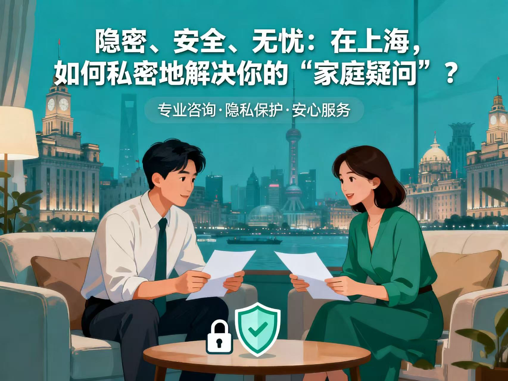 隐密、安全、无忧：在上海，如何私密地解决你的“家庭疑问”？
