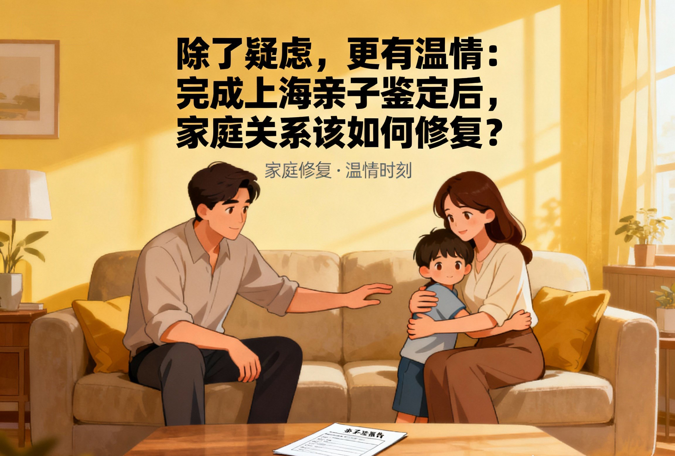 除了疑虑，更有温情：完成上海亲子鉴定后，家庭关系该如何修复？